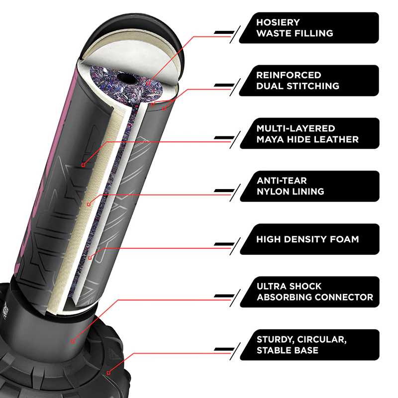 RDX F6 6FT KARA SACCO DA BOXE AUTOPORTANTE CON SET DI GUANTONI - Image 13