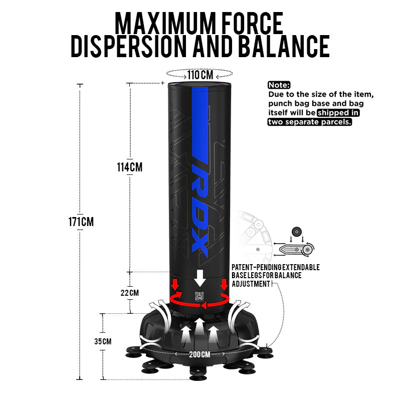 F6 KARA Sacco Da Boxe Autoportante 5 Piedi - Image 11