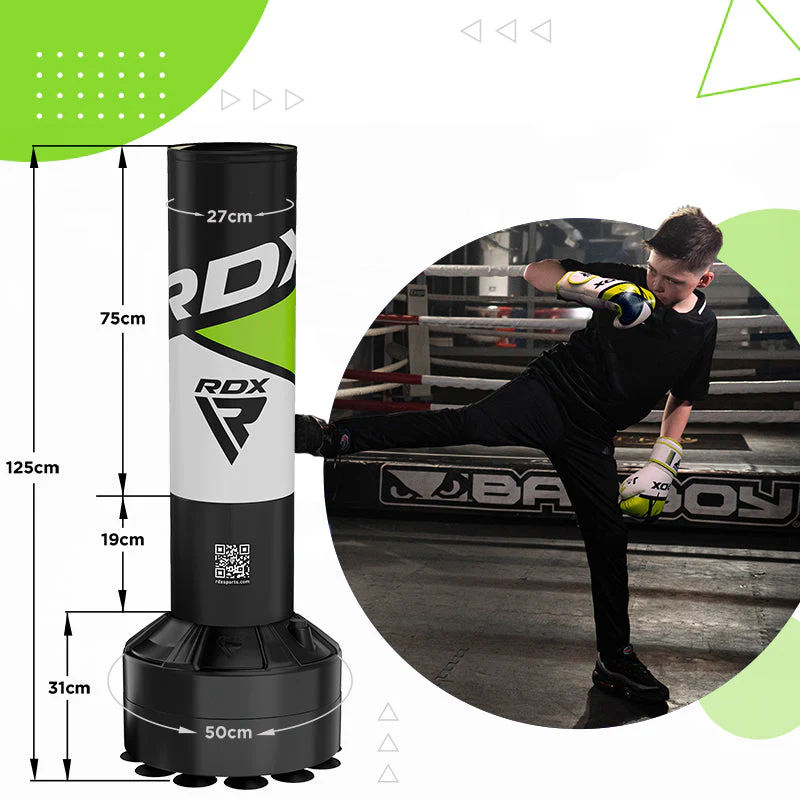 RDX R8 4piedi 2-In-1 Sacco da boxe per bambini con guanti per l'allenamento e il set di allenamento - Image 11