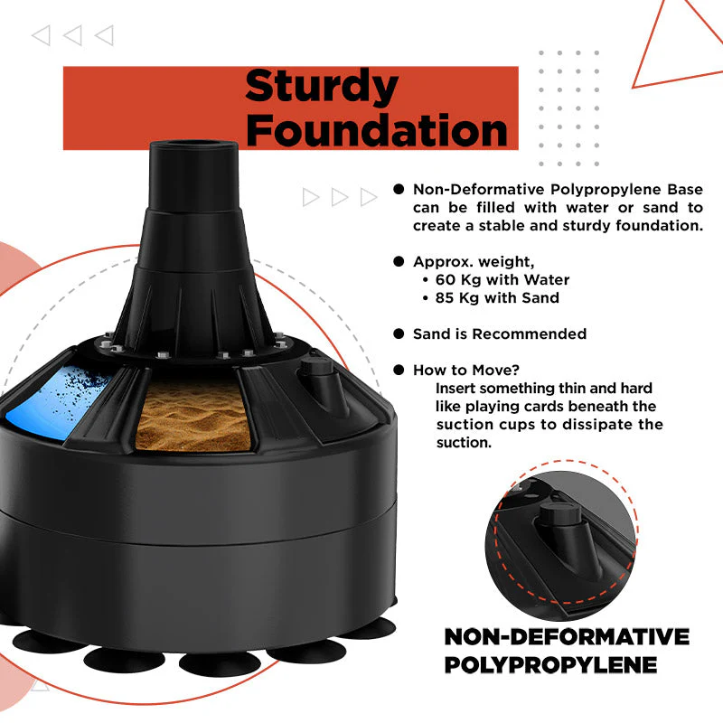 RDX R8 4piedi 2-In-1 Sacco da boxe per bambini con guanti per l'allenamento e il set di allenamento - Image 9