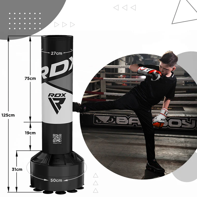 RDX R8 4piedi 2-In-1 Sacco da boxe per bambini con guanti per l'allenamento e il set di allenamento - Image 11