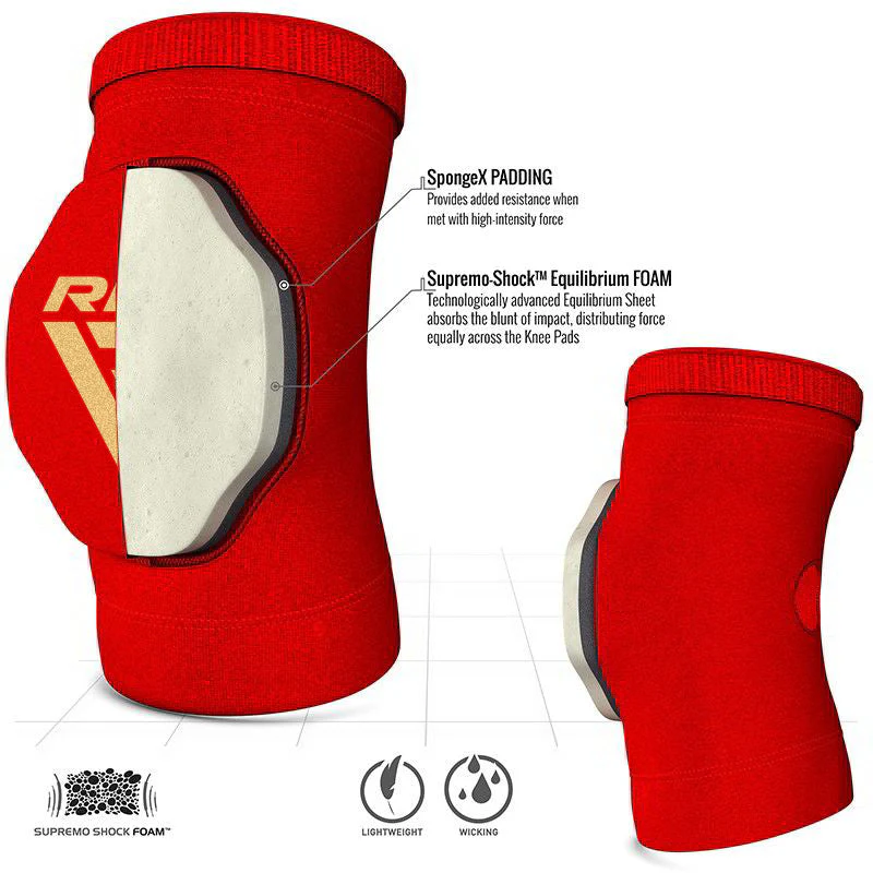 RDX K1 Manica imbottita per supporto ginocchio certificata CE per Muay Thai e MMA Certificato OEKO-TEX® Standard 100 - Image 6