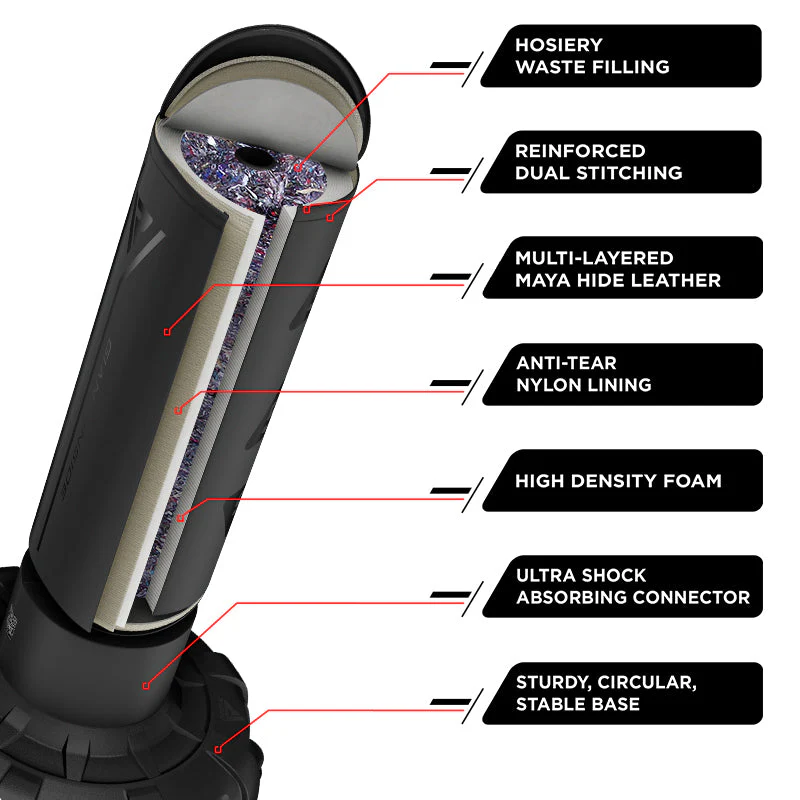 RDX Sacchetto Da Boxe Per Adulti Autoportante Medio 5 Piedi - Image 16
