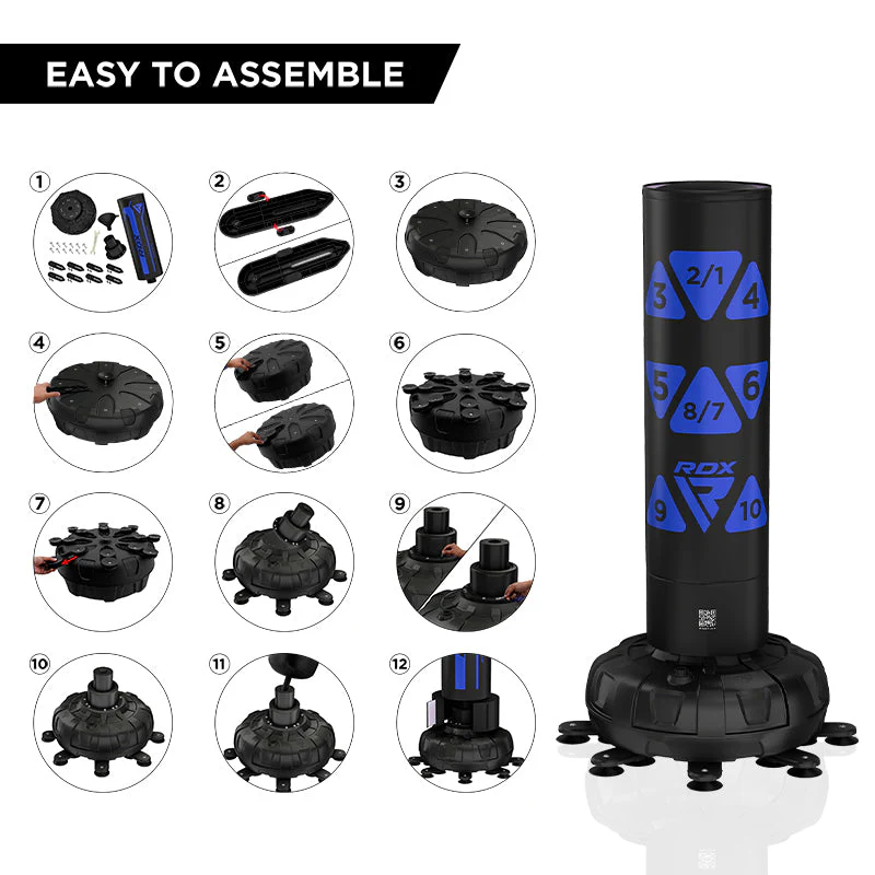 RDX Sacchetto Da Boxe Per Adulti Autoportante Medio 5 Piedi - Image 24