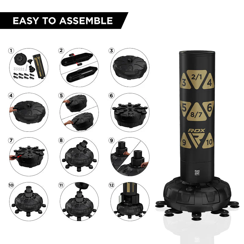 RDX Sacchetto Da Boxe Per Adulti Autoportante Medio 5 Piedi - Image 28