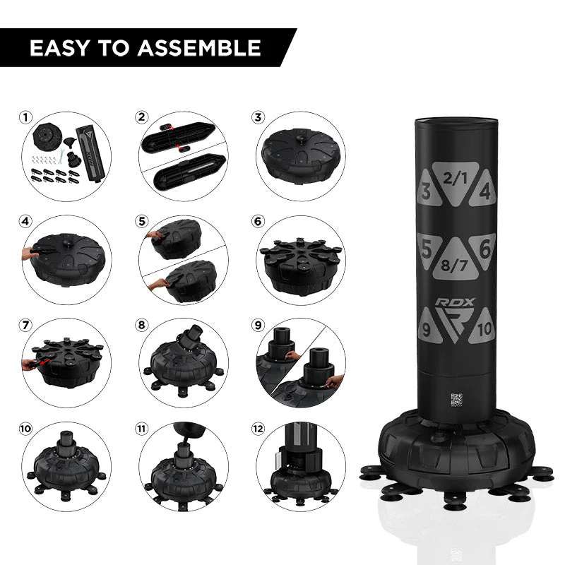 RDX Sacchetto Da Boxe Per Adulti Autoportante Medio 5 Piedi - Image 29