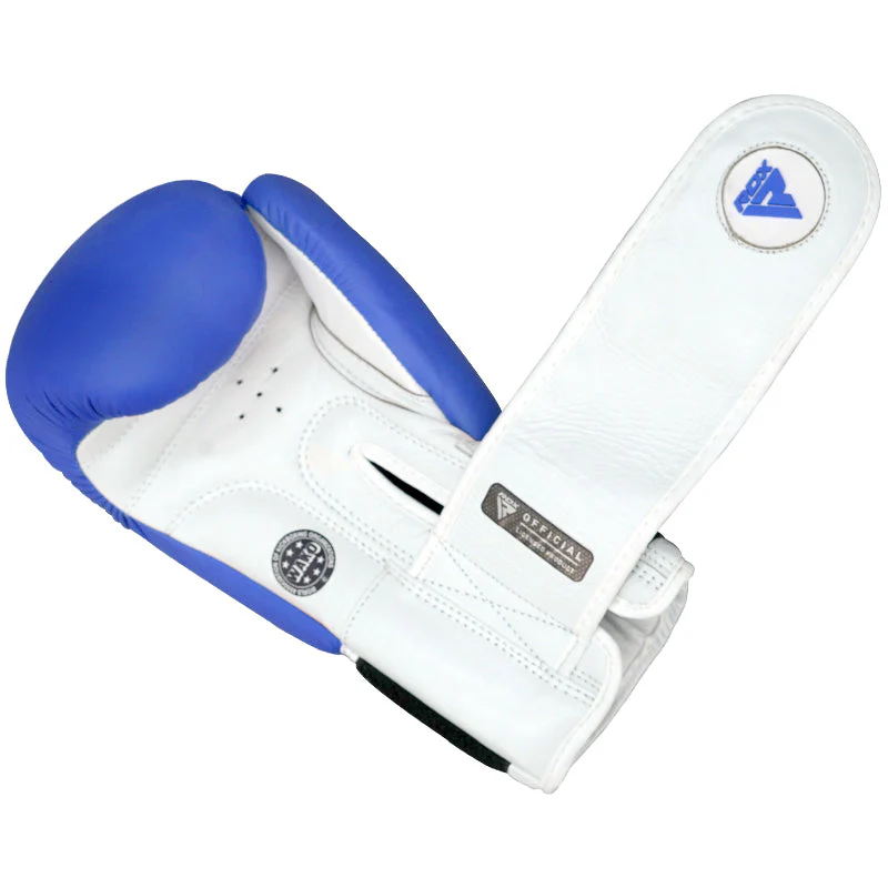 Guantoni da boxe RDX T1 WAKO Blu - Image 4