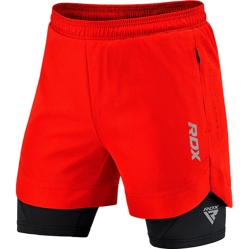 T16 Pantaloncini da MMA a compressione 2 in 1  - Image 19