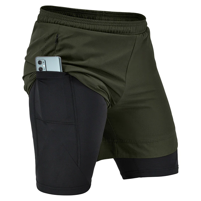 T16 Pantaloncini da MMA a compressione 2 in 1  - Image 30