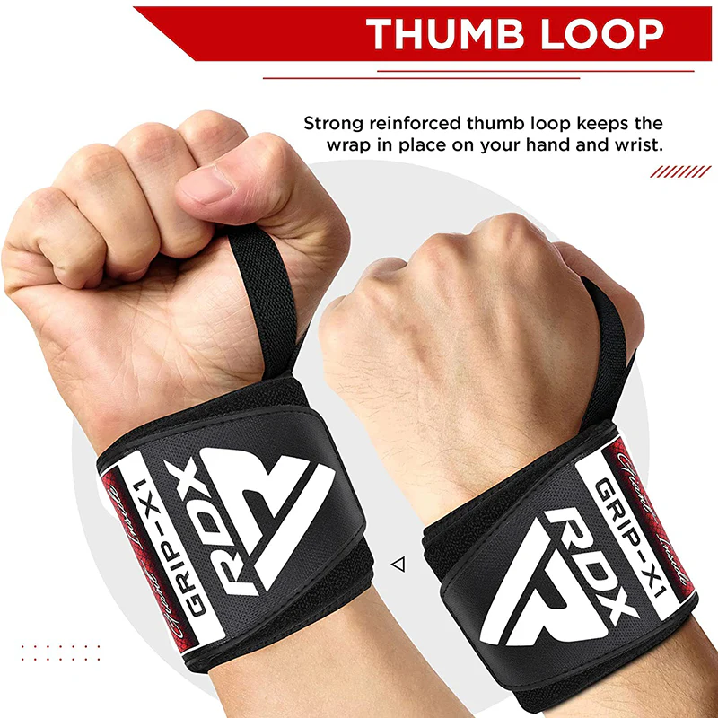 RDX W3AF WRIST SUPPORT WRAPS FOR WEIGHTLIFTING - Image 3